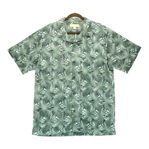 SILVER SILK Casual Men's XL Short Sleeve‎ Button-Up Shirt